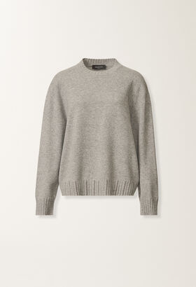 Fabiana Filippi Platinum cardigan, rock grey GREY MAD215F028L5170000