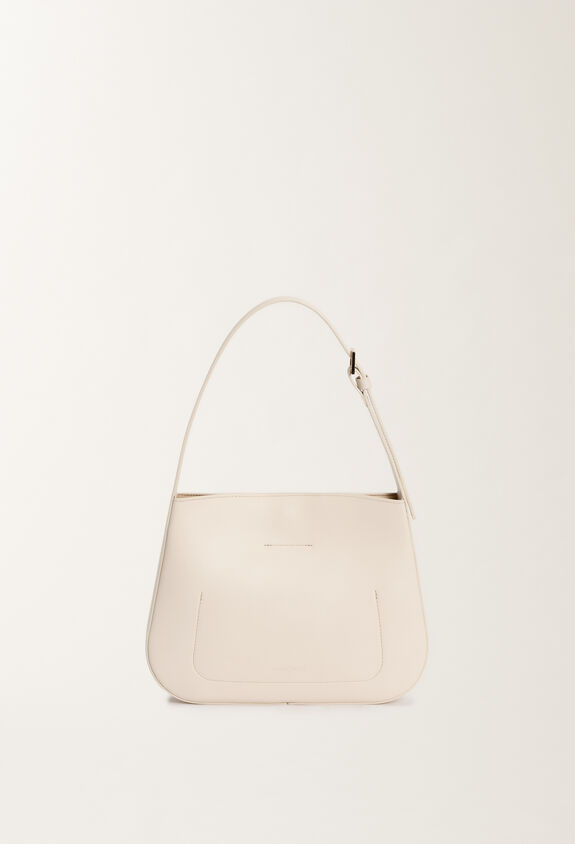 Fabiana Filippi Eclissi calfskin hobo bag, butter BUTTER BGD265A858L2140000