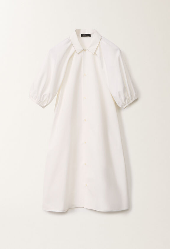 Fabiana Filippi Robe midi en popeline, blanc optique BLANC ABD275F750L3060000