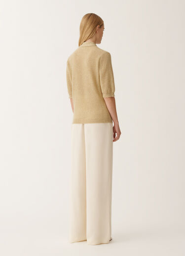 Fabiana Filippi Mohair sweater, gold YELLOW MAD265F083D8170000