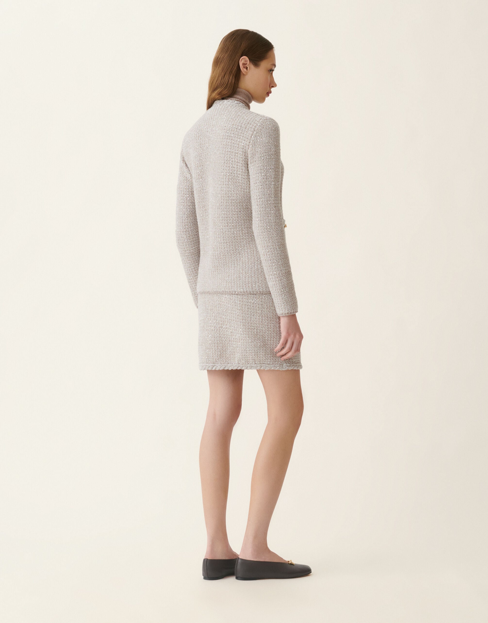 Fabiana Filippi Tweedjacke, granit Granit GCD216F165M2570000