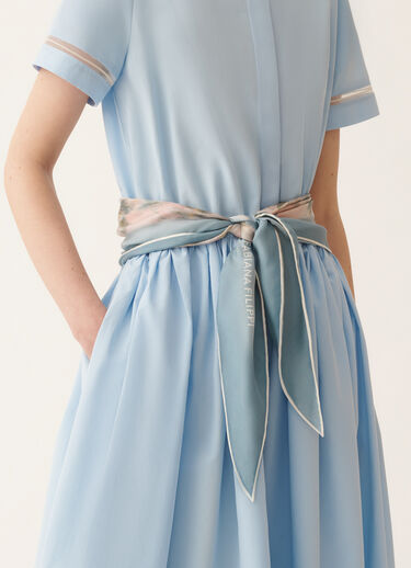 Fabiana Filippi Printed silk losange, chiné print CHINÉ PRINT SAD276A951M0430000