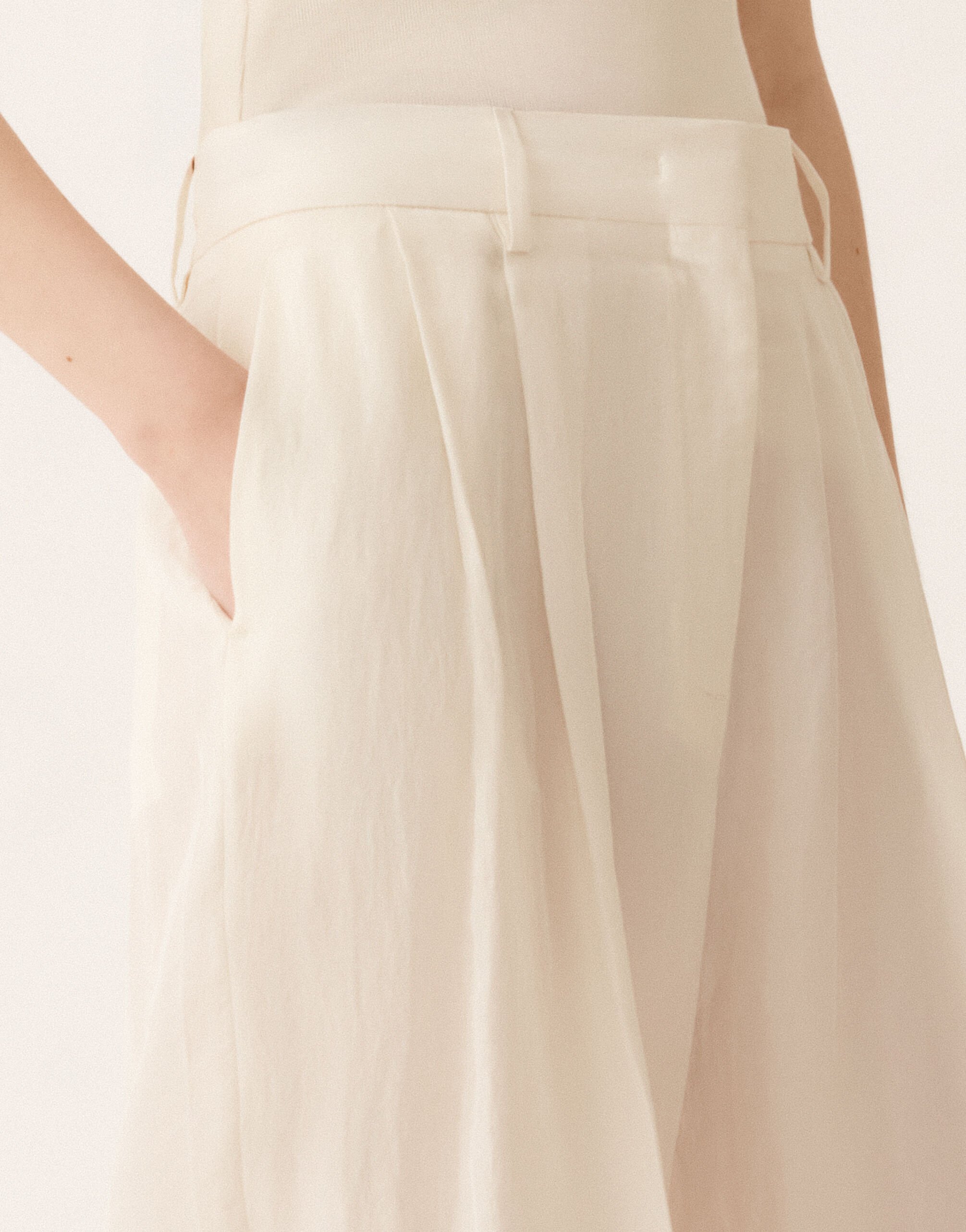 Fabiana Filippi Fluid pants, butter Butter PAD266F367L7850000