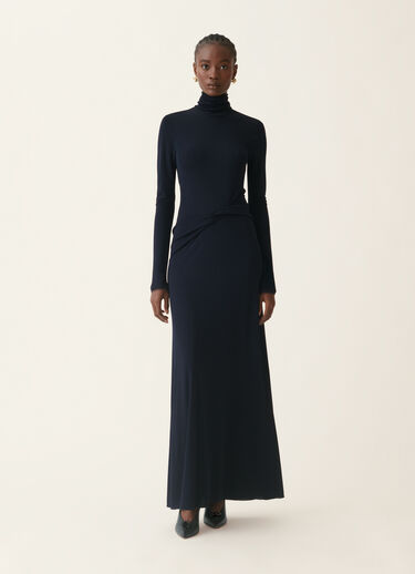 Fabiana Filippi Robe longue en jersey, bleu nuit Bleu nuit ABD216F137M2860000