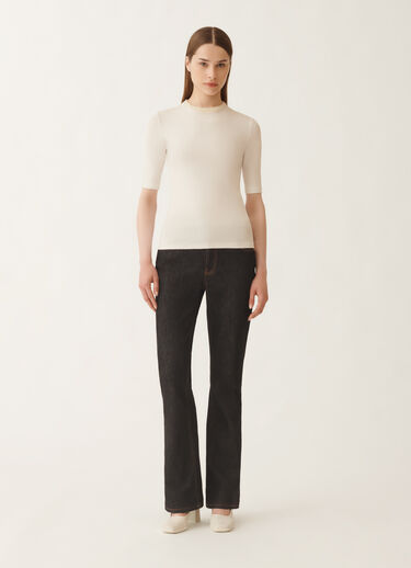 Fabiana Filippi Jersey T-shirt, butter White JED215F129L5810000