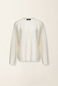 Fabiana Filippi Platinum sweater, raffia Raffia MAD216F395M2810000
