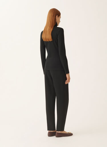 Fabiana Filippi Jersey top, black Black JED225F583L6930000