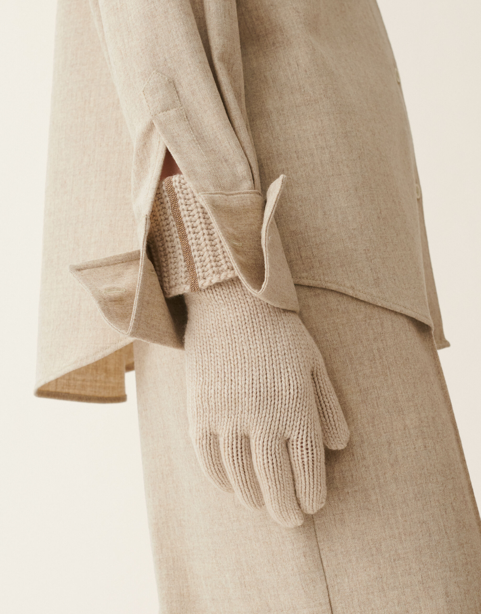 Short Platinum gloves, cachà Fabiana Filippi Short Platinum gloves, cachà Cachà SAD226A955M2810000
