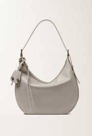 Fabiana Filippi Hobo bag in nappa leather, shade Gray BGD266A803M0040000