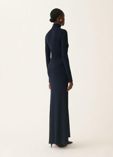 Fabiana Filippi Robe longue en jersey, bleu nuit Bleu nuit ABD216F137M2860000