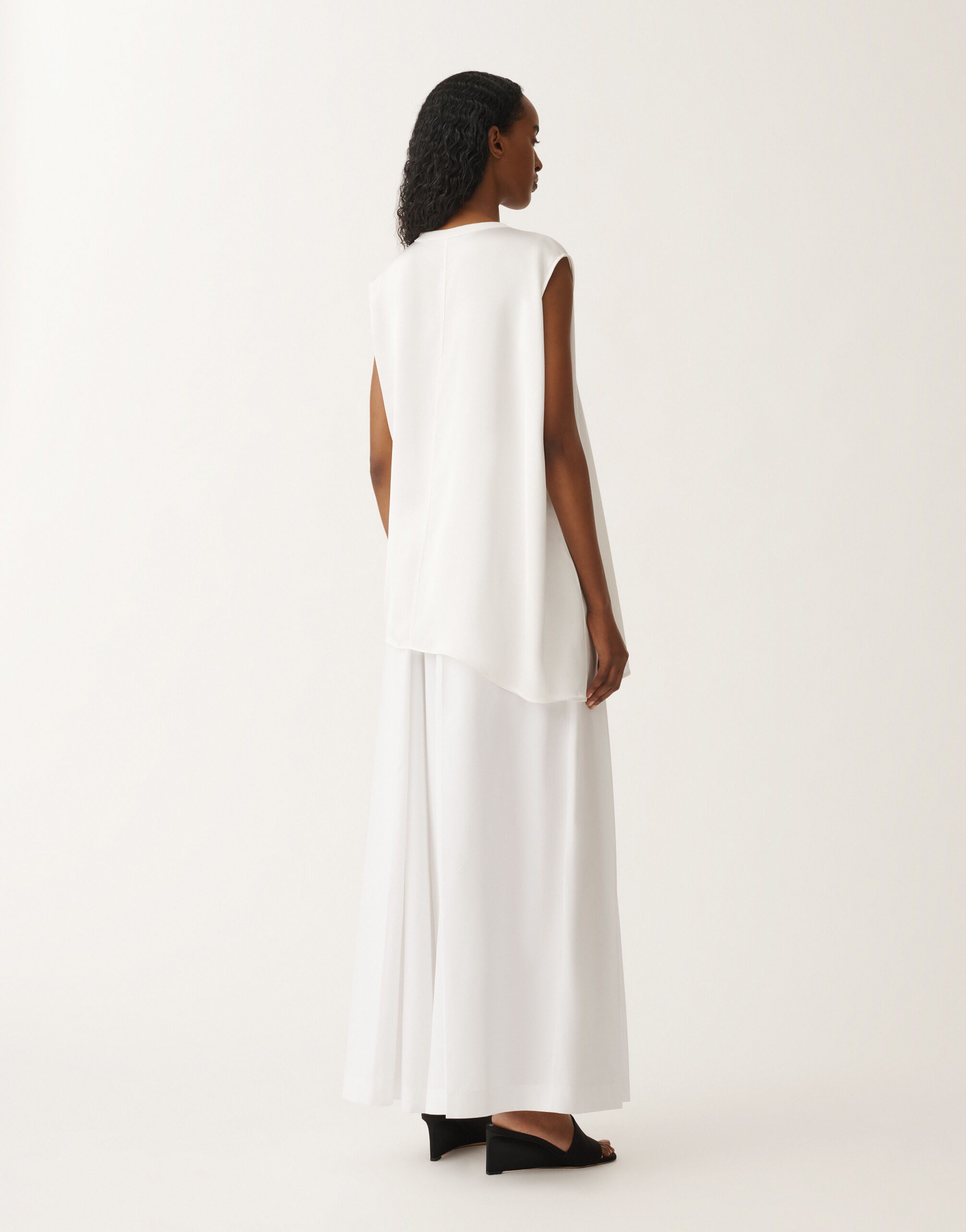 Fabiana Filippi Top de punto, blanco BLANCO JED265F172L1700000