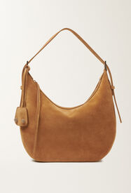 Fabiana Filippi Suede and wicker hobo bag Brown BGD266A803M0050000