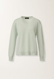 Fabiana Filippi Sweater in organic cotton, Ghirri green Ghirri Green MAD266F015L7340000
