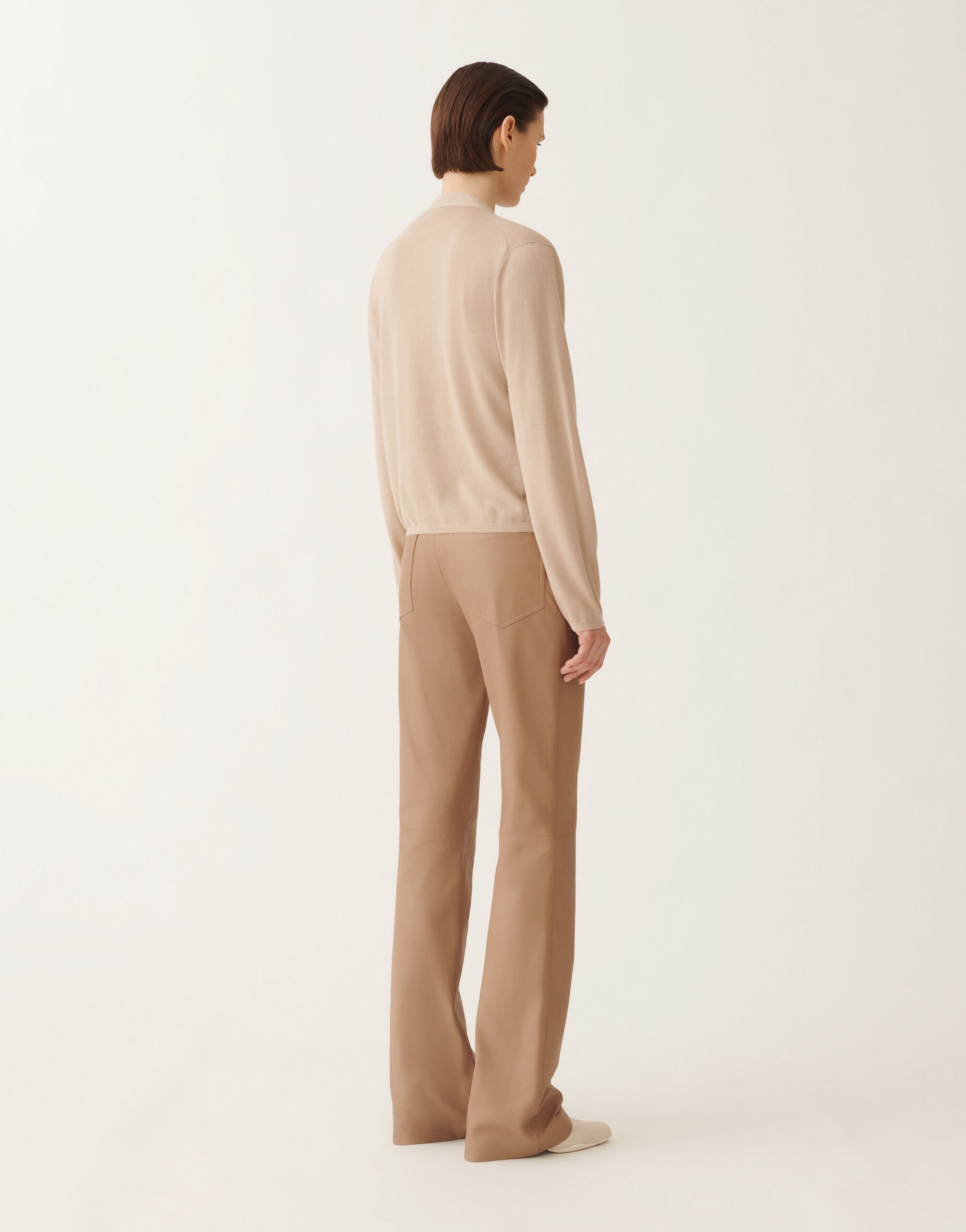 Fabiana Filippi Cashmere and silk cardigan, maple BEIGE MAD215F009N9070000
