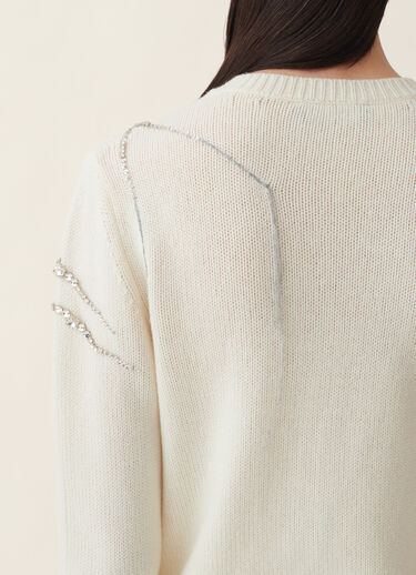 Platinum cardigan, raffia Fabiana Filippi Platinum cardigan, raffia Raffia MAD216F025M2870000