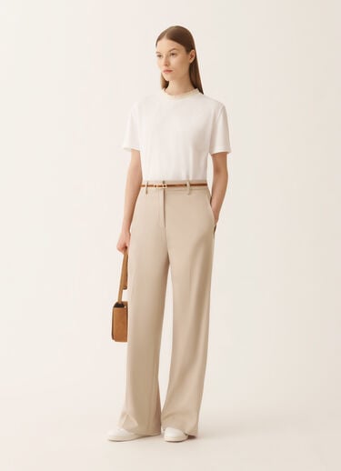 Fabiana Filippi Pantalone Spoleto in Techno-Tailoring, Nude Nude PAD266F307L7640000