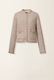 Fabiana Filippi Quilted Platinum jacket, mocha Mocha CTD216F368M3250000