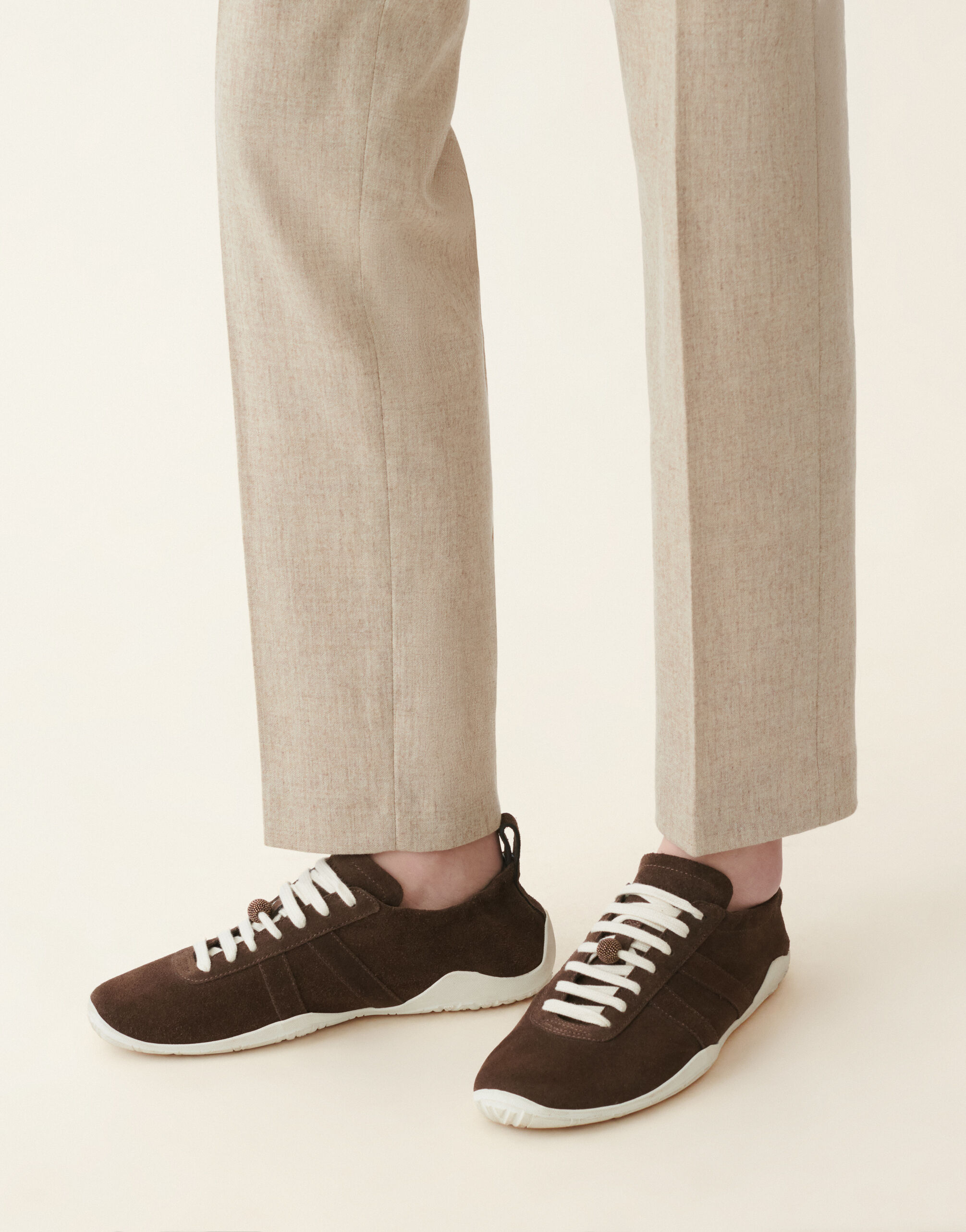 Fabiana Filippi Sneakers en daim, ébène ébène ASD216A825M5080000