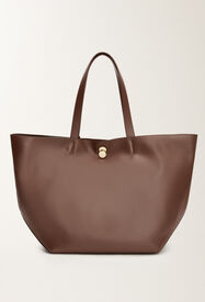 Fabiana Filippi Bolso tote Eclissi de napa lisa, ébano MARRÓN BGD215A906L8020000