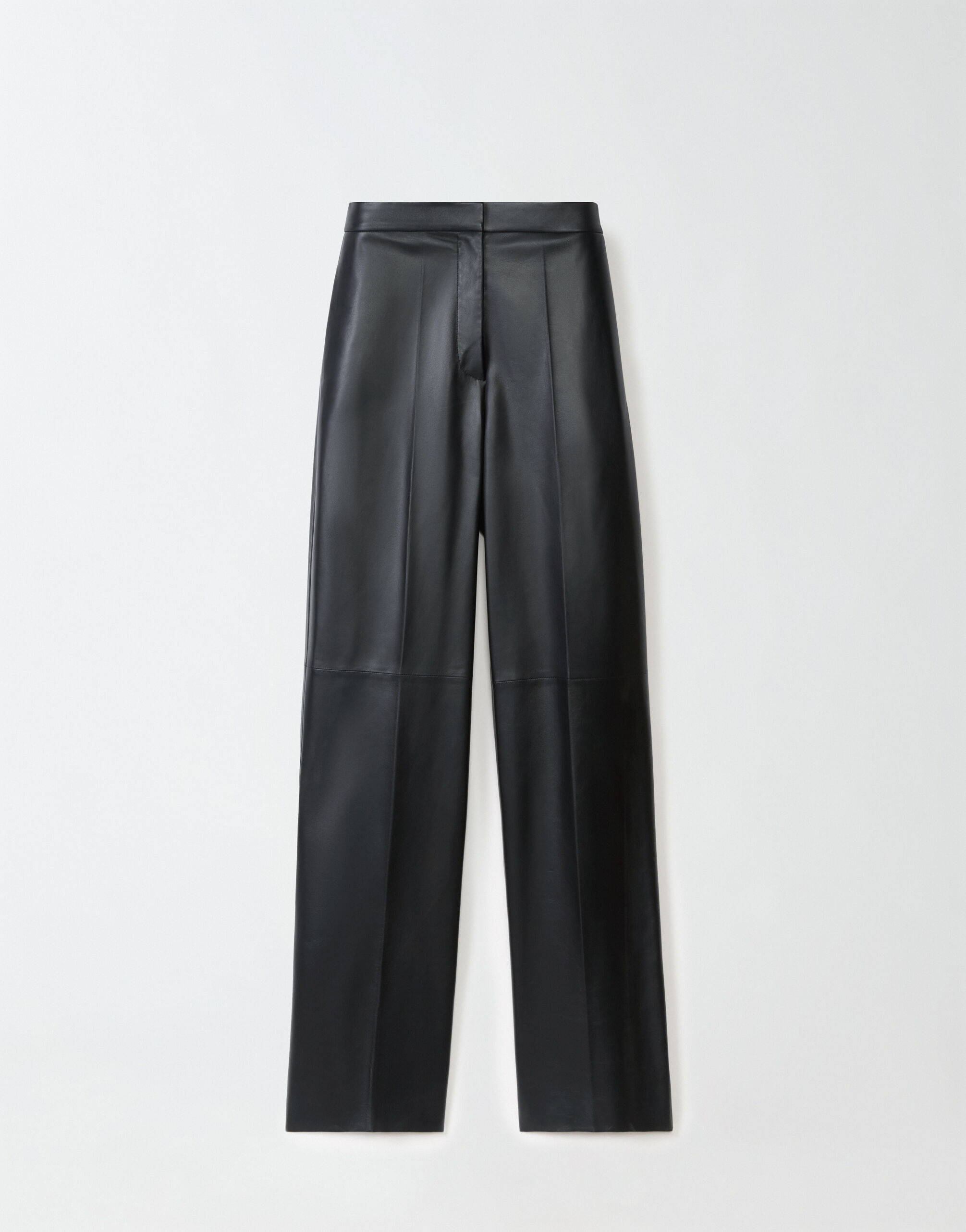 Fabiana Filippi Nappa leather trousers, black BLACK PLD264F274I9090000