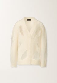 Fabiana Filippi Mohair sweater, butter White MAD225F514L6330000