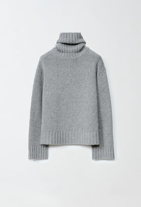Fabiana Filippi BOXI TURTLE NECK SWEATER BLACK CTD214F382D7520000