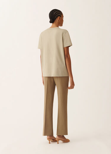 Fabiana Filippi T-shirt in jersey, kaki KAKI JED266F133L7960000