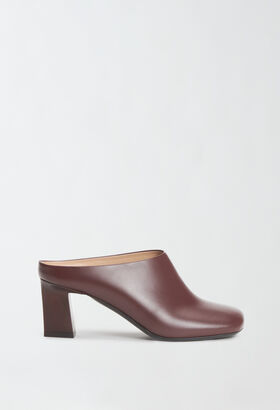 Fabiana Filippi LEATHER MULES BUTTER ASD274A926H1400000