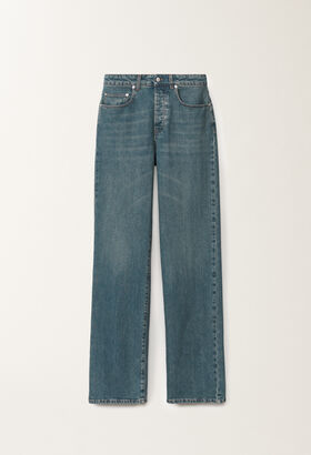 Fabiana Filippi 5-pocket denim trousers, vintage blue BLUE CTD275F255L3690000