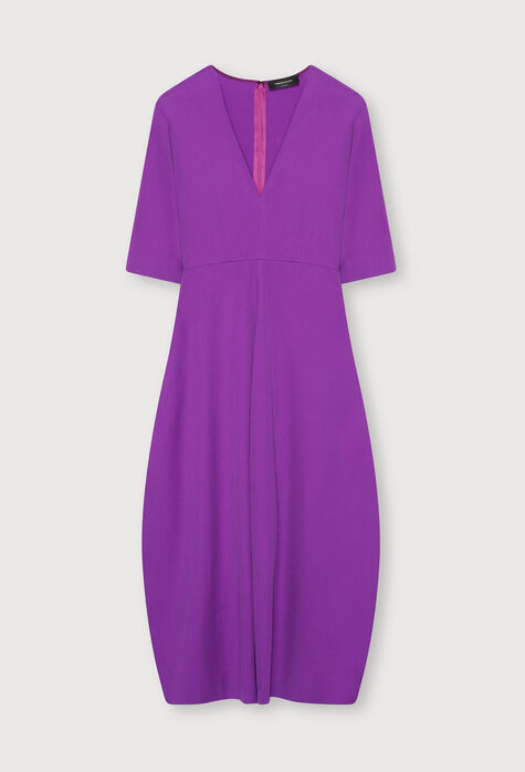 Fabiana Filippi Wool midi dress, purple PAD223F633H7690000
