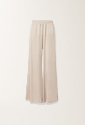 Fabiana Filippi Amelia envers satin trousers, dust GREY PAD215F291D9080000