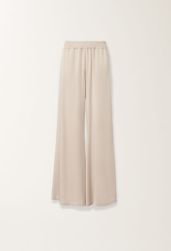 Fabiana Filippi Pantalone Amelia in enver satin, polvere GRIGIO PAD215F291D9080000