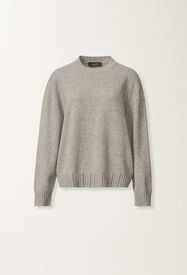 Fabiana Filippi Cardigan en Platinum, roche GRIS MAD215F028L5170000