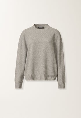Fabiana Filippi Platinum cardigan, rock grey GREY MAD215F028L5170000