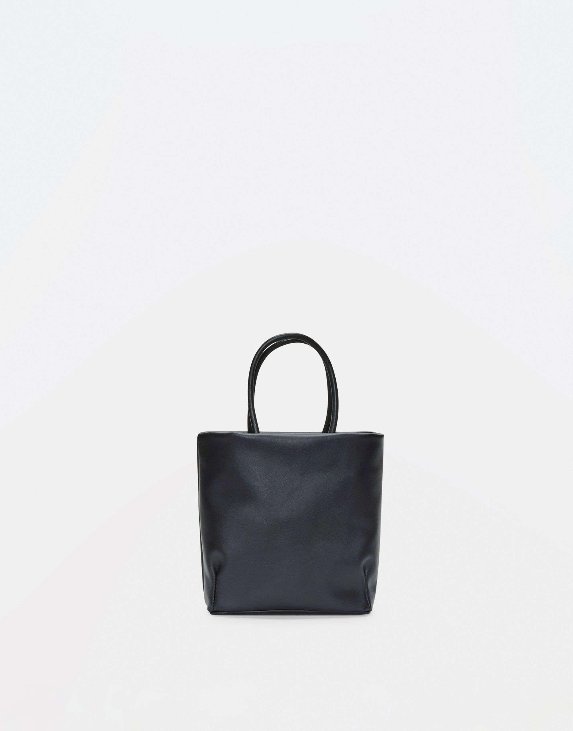 Fabiana Filippi Shopping bag mini in nappa, nero GCD274F543D6610000