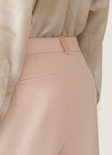 Fabiana Filippi Flannel trousers, quartz pink Pink PAD225F793L6630000