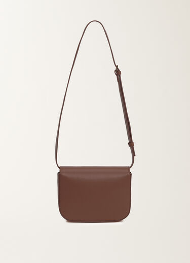 Fabiana Filippi Sac Messenger Eclissi en cuir de veau, ébène BRUN BGD215A859L8030000