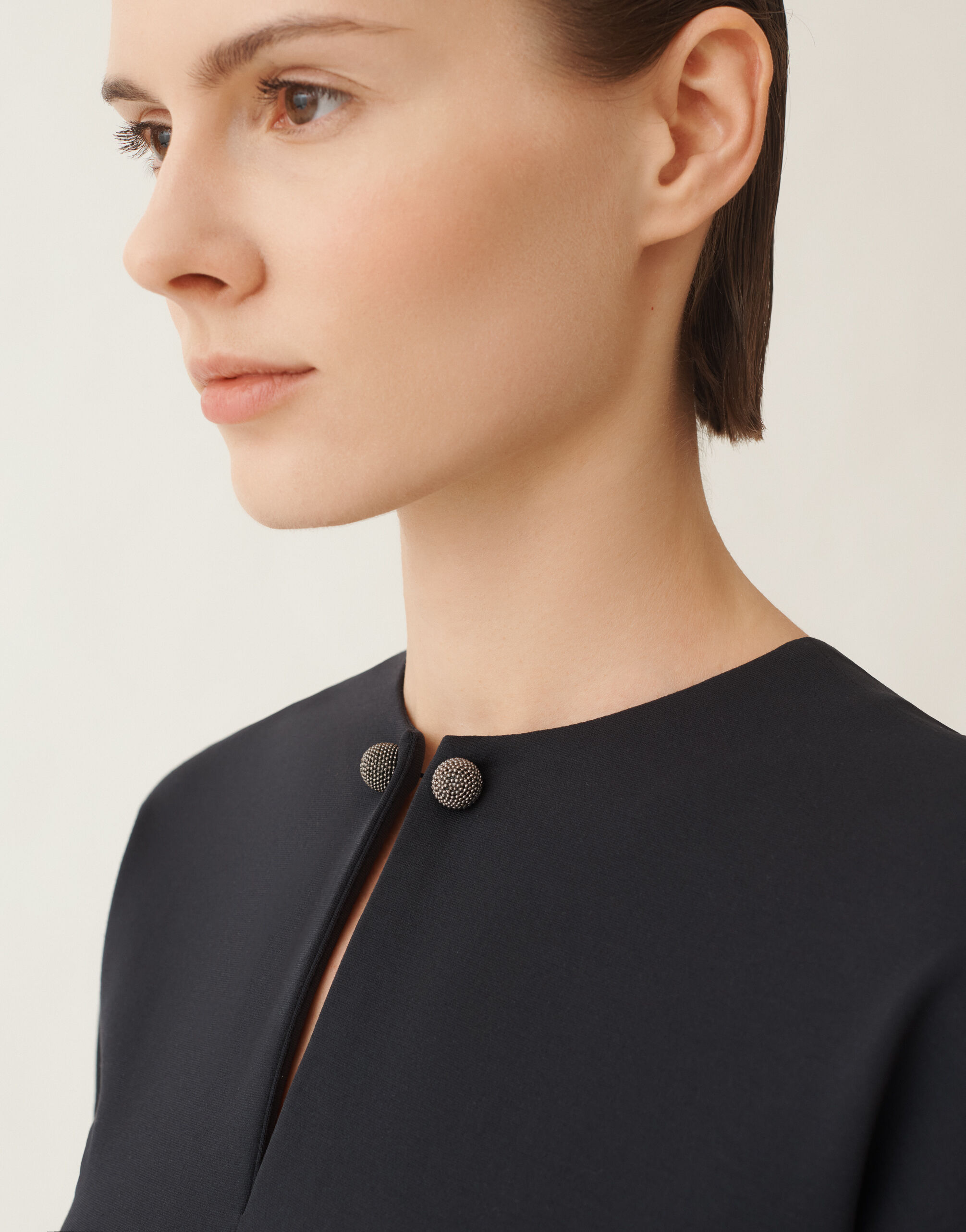Fabiana Filippi Kleid aus Jersey, nachtblau Blau ABD215F166L5210000