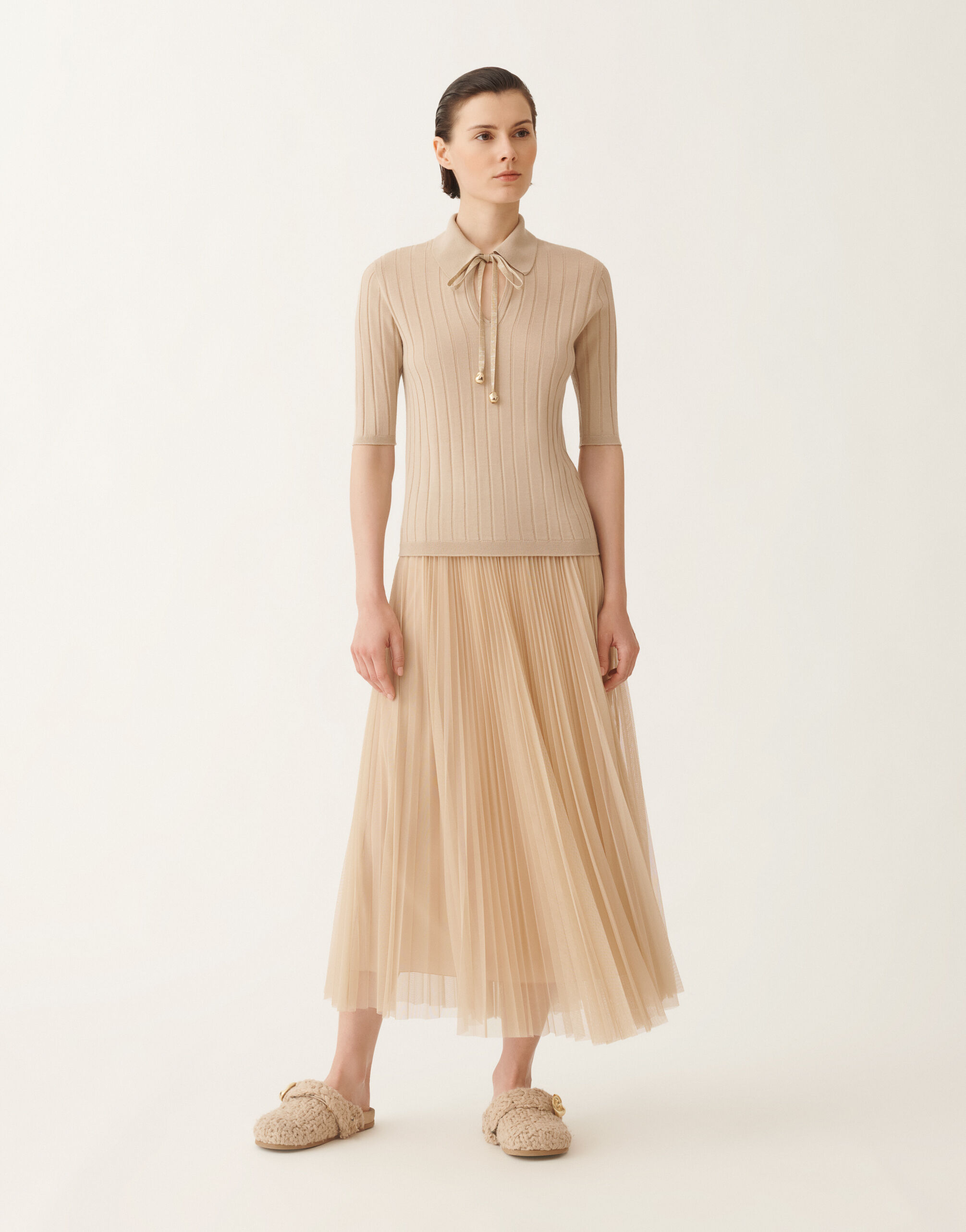 FABIANA FILPPI☆美品☆ Envers satin top, maple for Women | Fabiana Filippi®