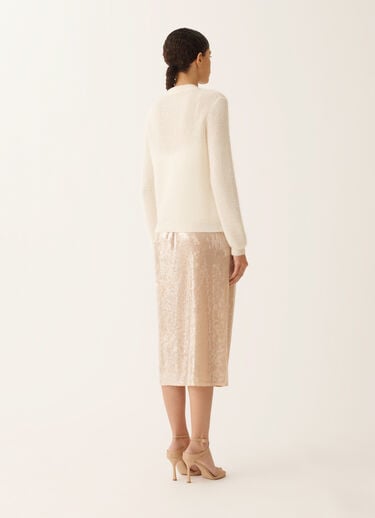 Mohair cardigan with sequins, raffia Fabiana Filippi Mohair cardigan with sequins, raffia Raffia MAD266F129L7390000