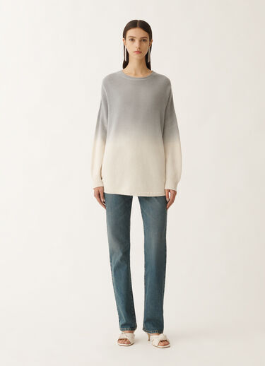 Fabiana Filippi Pull en Platinum dégradé, cendre GRIS MAD265F104L1600000