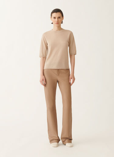Fabiana Filippi Maglia in cashmere e seta, acero BEIGE MAD215F001N9070000