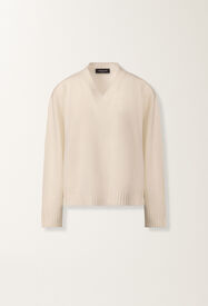 Fabiana Filippi Pull en Platinum, raphia BLANC MAD215F015L5170000