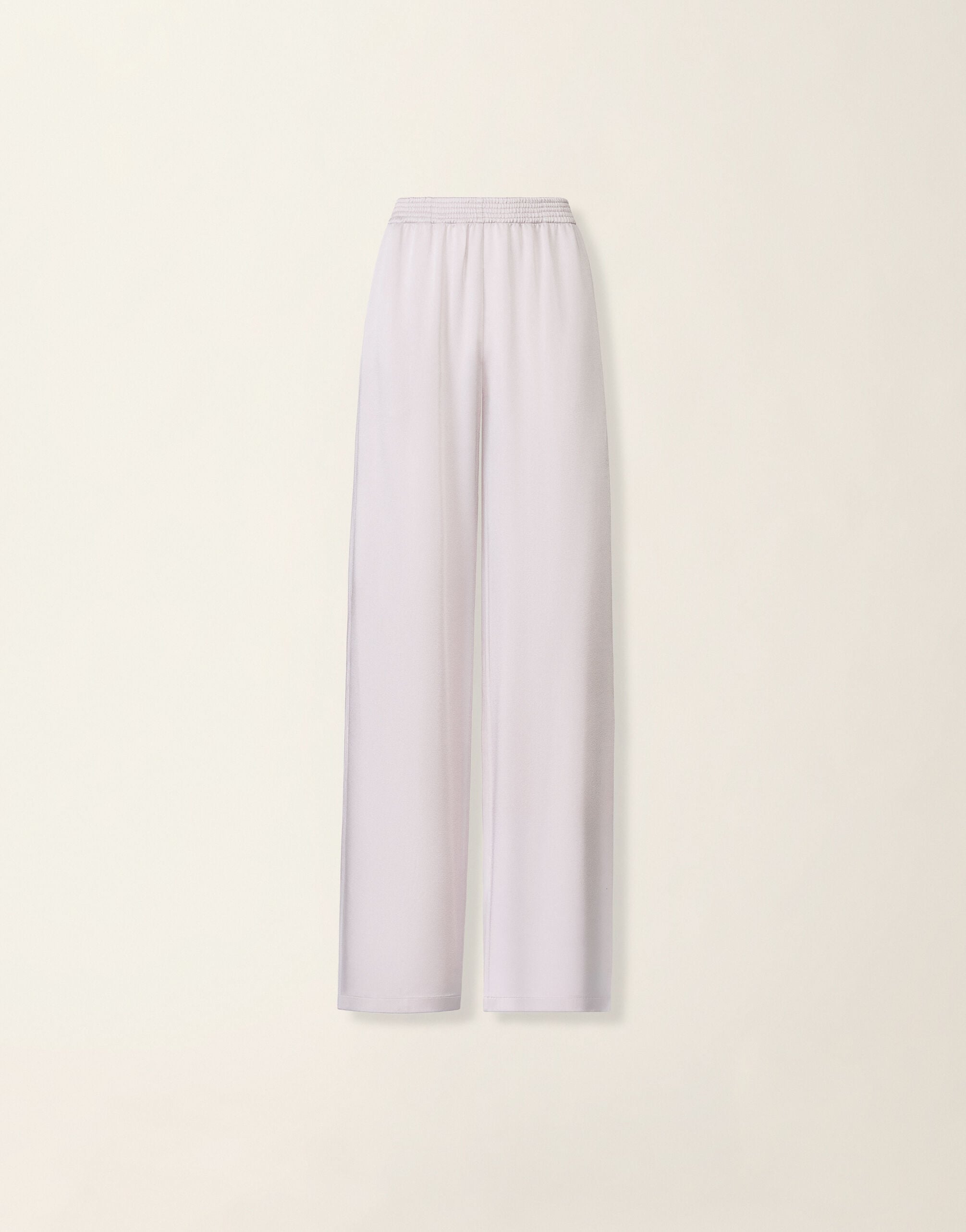 Amelia Hose aus glänzendem Enver-Satin, steinfarben Fabiana Filippi Amelia Hose aus glänzendem Enver-Satin, steinfarben Steinfarben PAD216F291D9820000