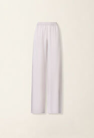 Fabiana Filippi Amelia Hose aus glänzendem Enver-Satin, steinfarben Steinfarben PAD216F291D9820000