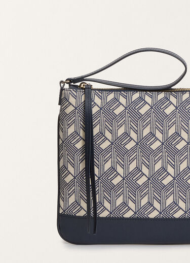 Fabiana Filippi Pochette en jacquard, bleu BLEU AAD275A035L4070000