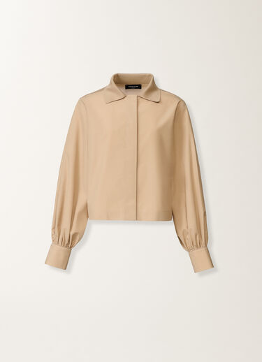 Fabiana Filippi Silk and cotton shirt, maple ACER MAD276F463M1080000