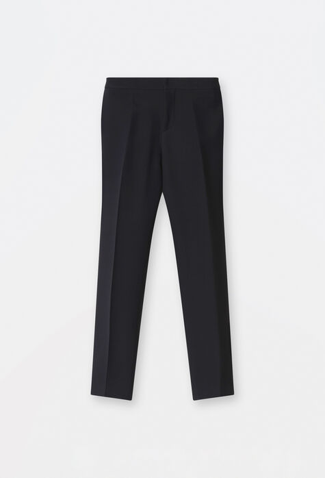Fabiana Filippi Wool and silk trousers, black CTD264F183I9040000