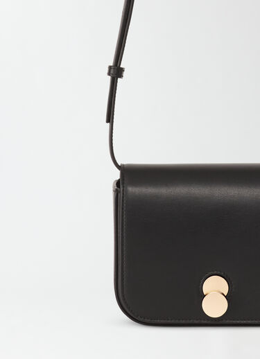 Fabiana Filippi Eclissi mini messenger en cuir, noir NOIR BGD274A864H1280000