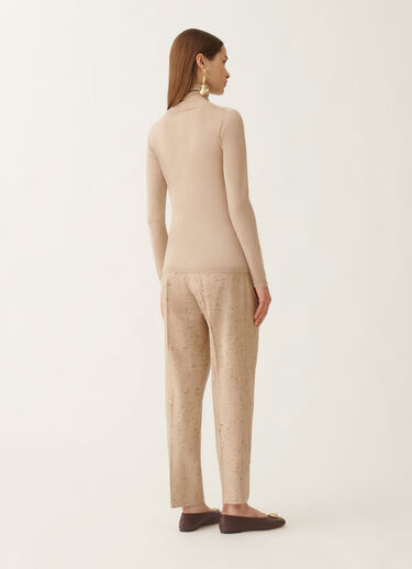 Fabiana Filippi Pullover aus Kaschmir und Seide, ahornfarben Beige MAD215F103N9070000